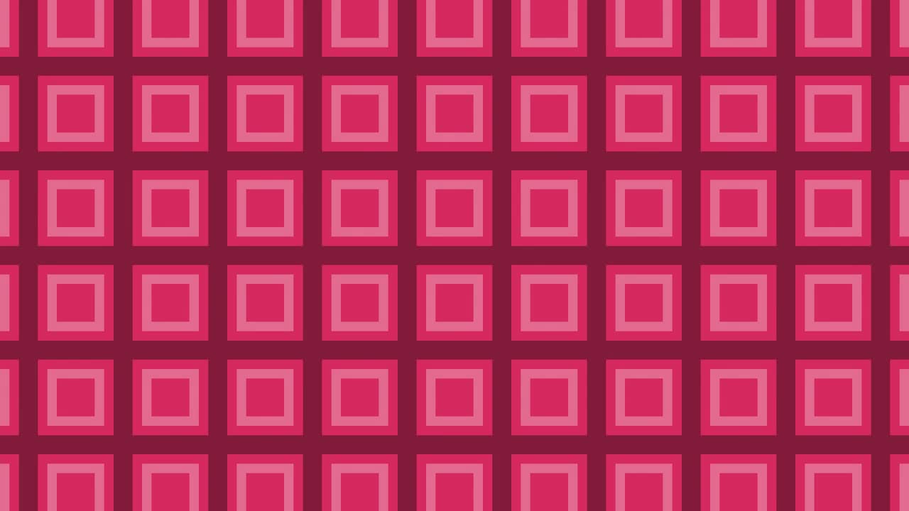 Pink Square Grid Pattern