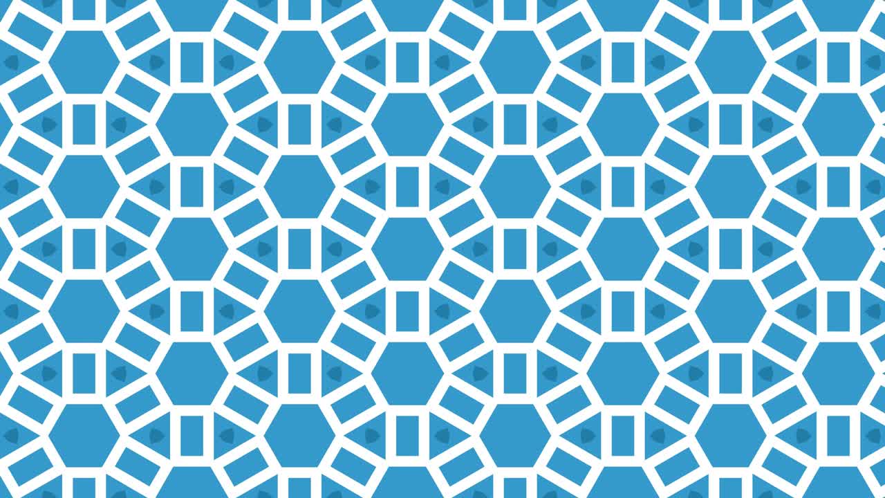 diseño de patrón sin costuras animado flotante