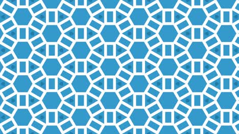 diseño de patrón sin costuras animado flotante