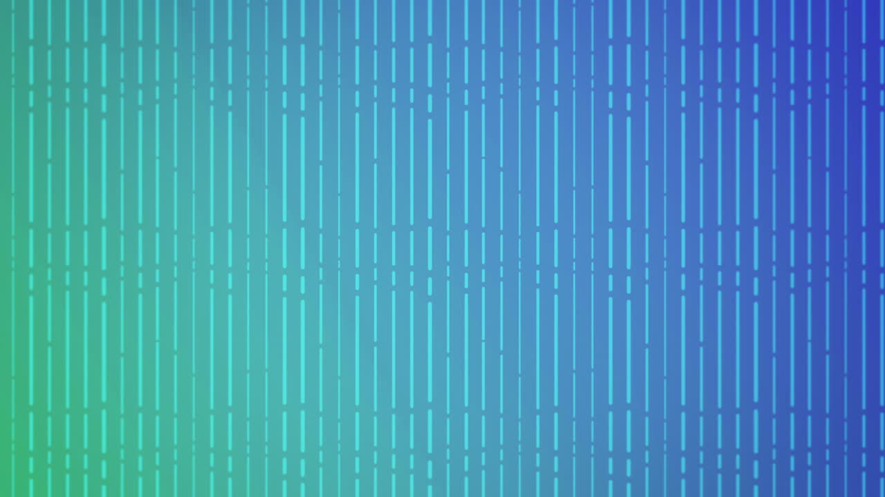 Dynamic blue and green vertical line background