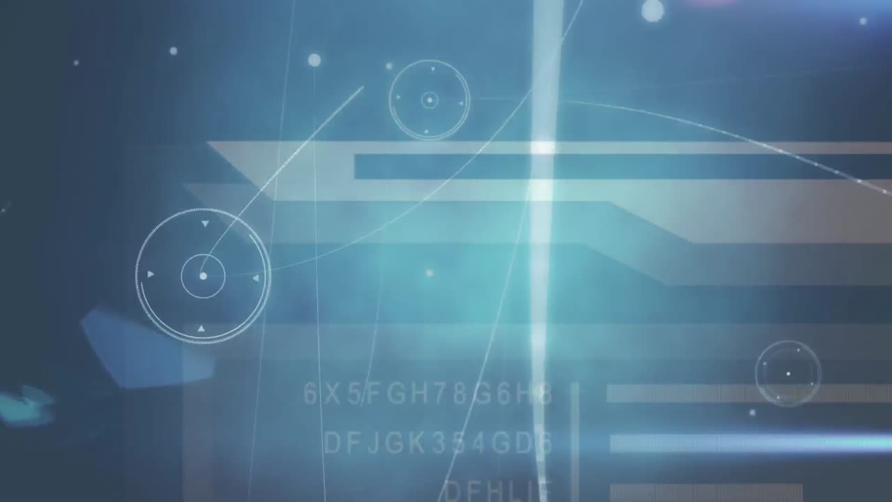 반 ⁇ 이는 반점과 데이터 처리를 가진 연결 네트워크의 애니메이션