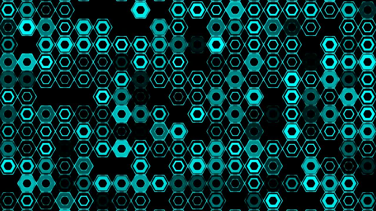 hexágono abstracto en el fondo