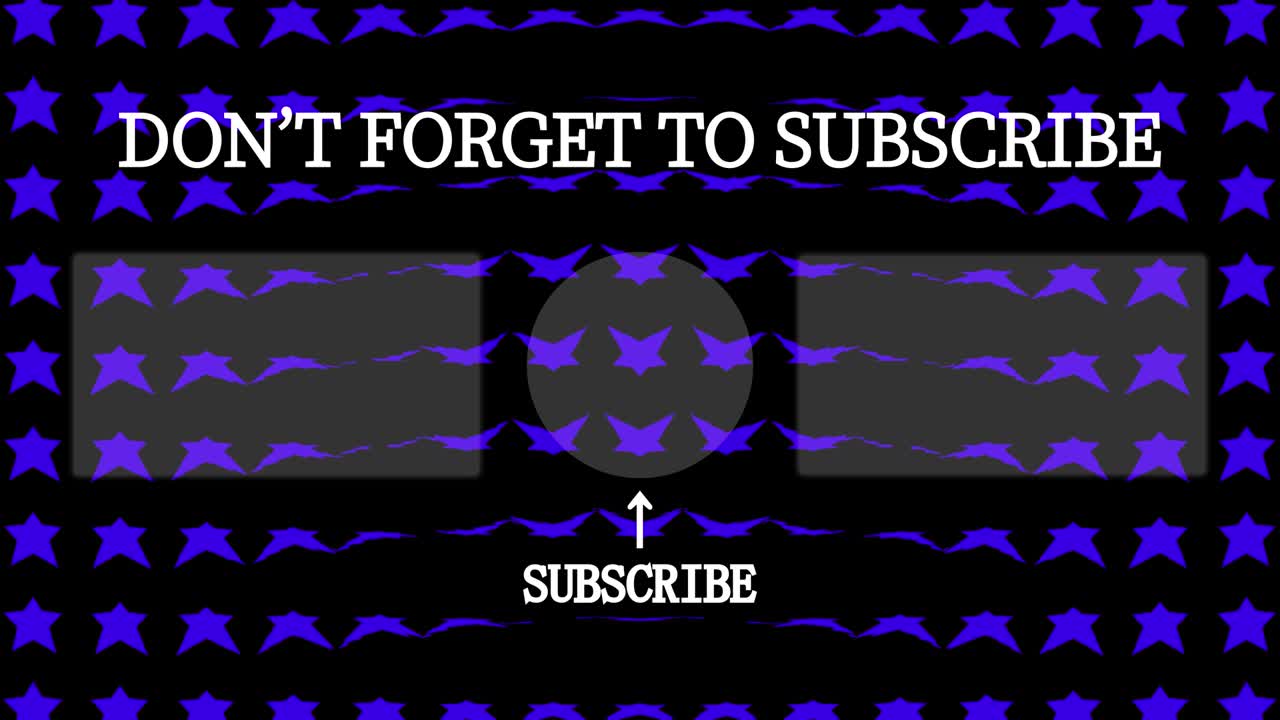 tarjeta de final de onda de estrella pantalla de final de gráficos de movimiento