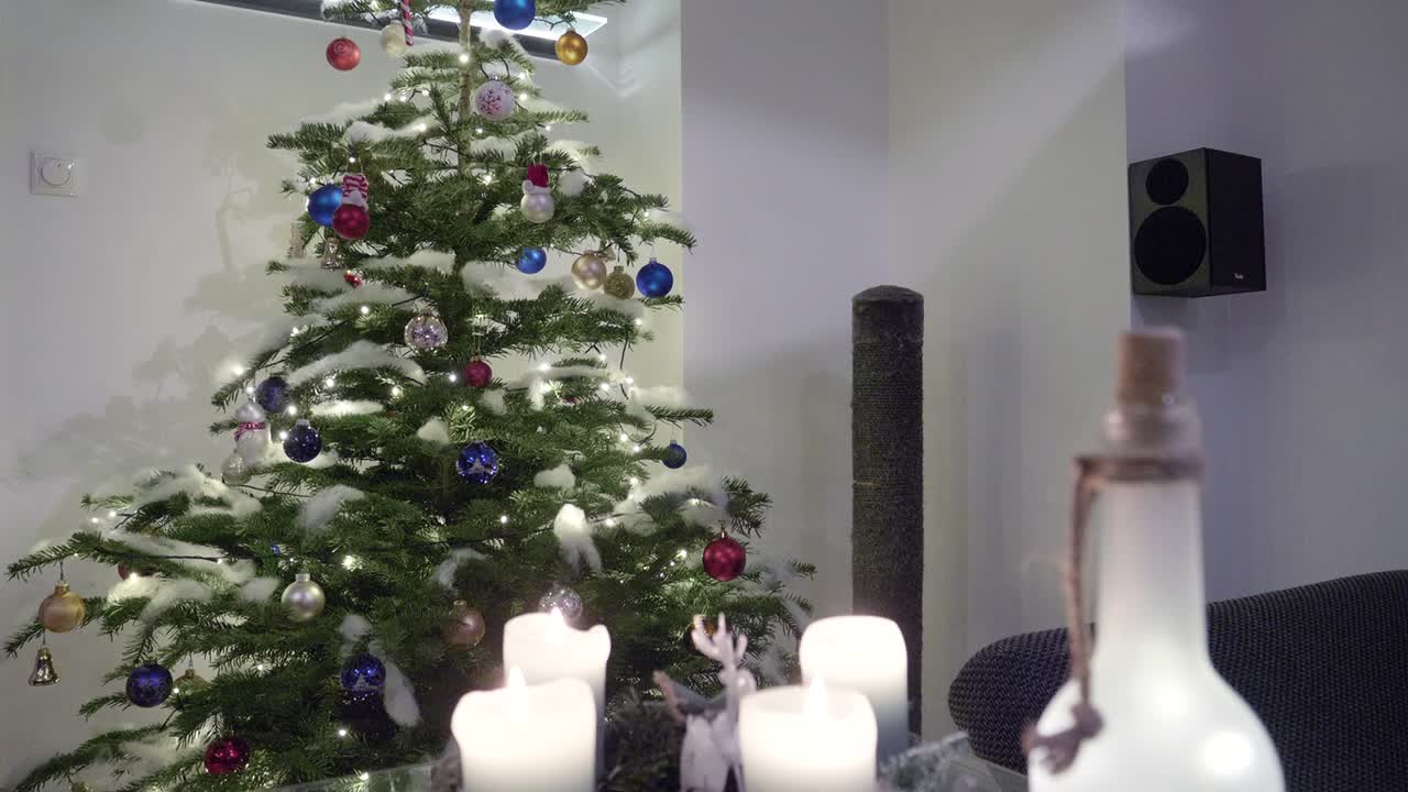 моторизованная последовательность рождественской елки