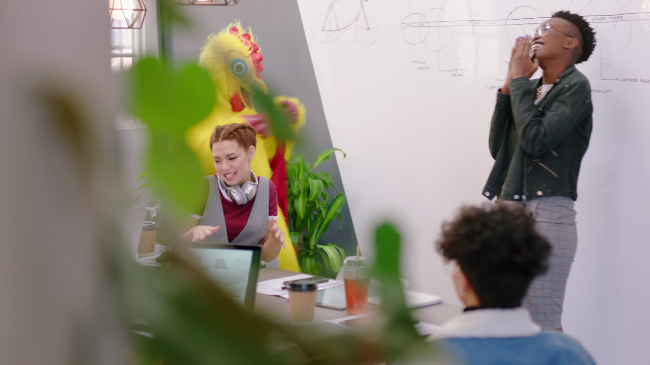 reunión en la oficina, inicio creativo