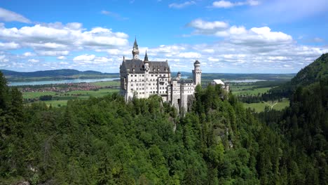 neuschwanstein castle bavarian alps germany