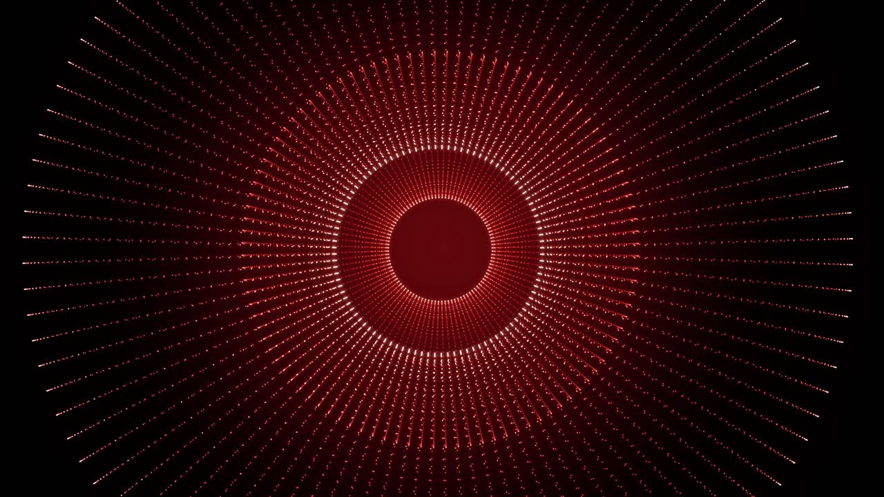 Abstract Red Circle Pattern Background