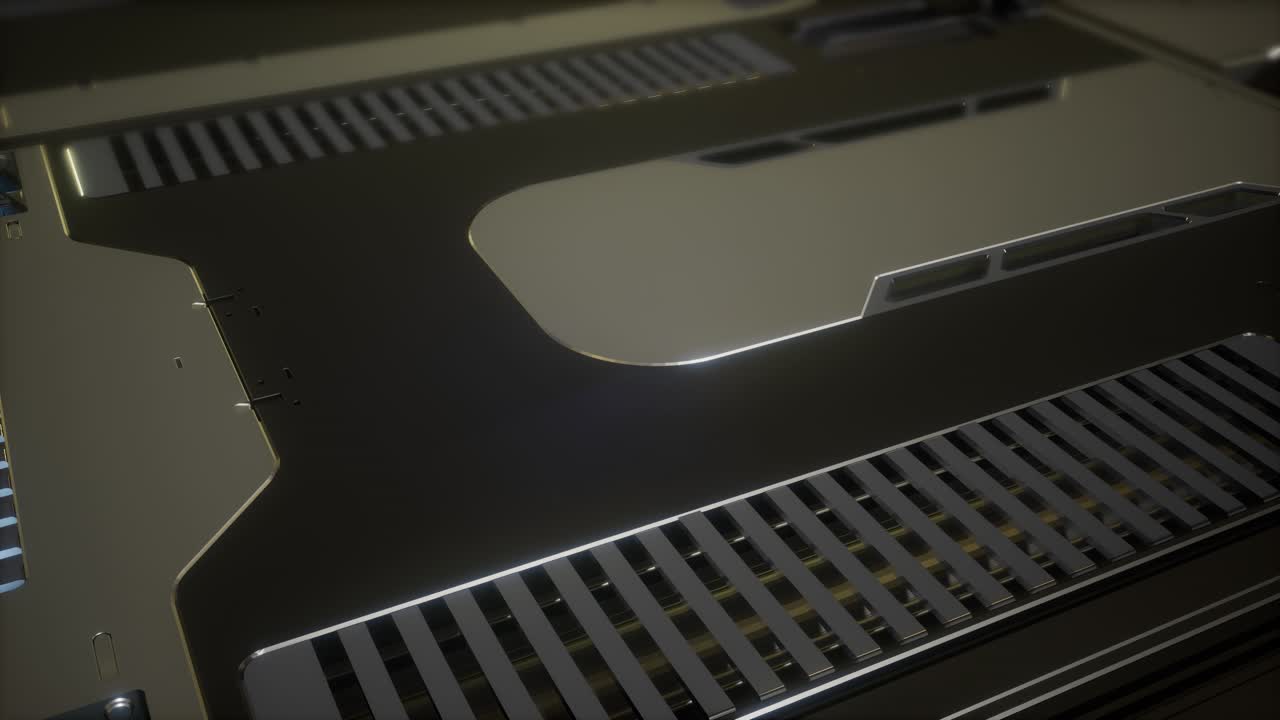 미 과학 금속 배경