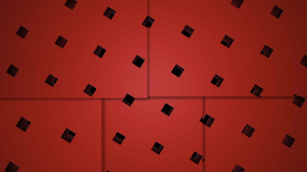 빨간 기하학적 패턴의 배경