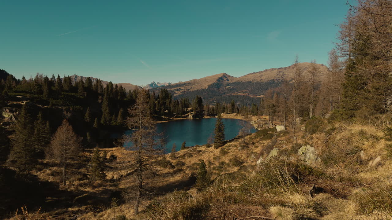 Mountain Lake in Autumn