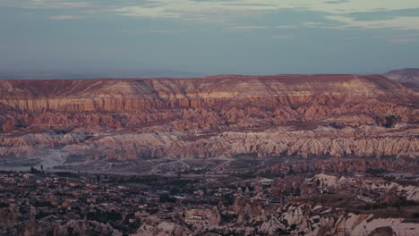 sunrise over cappadocia, turkey