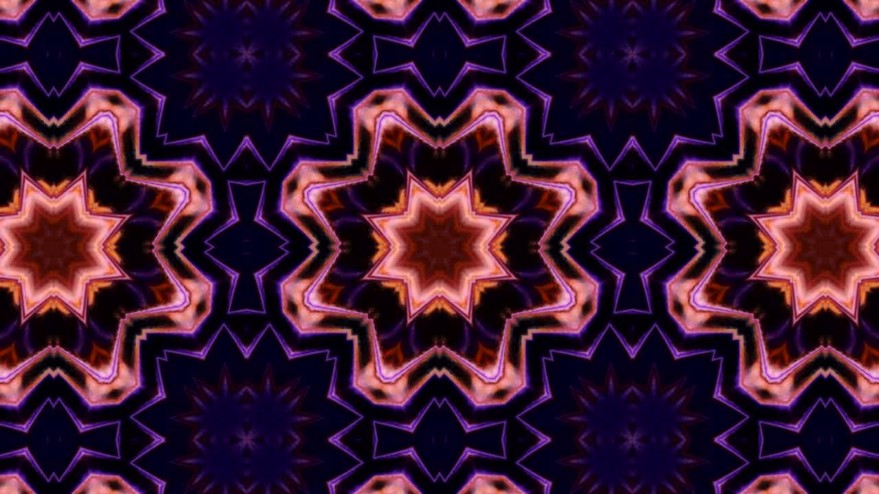 Movimento astratto di sfondo caleidoscopico colorato