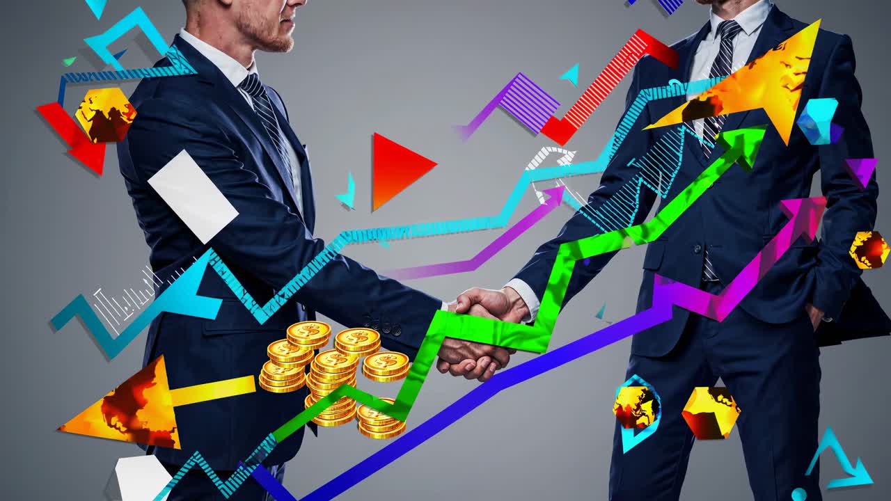 деловое партнерство и рост