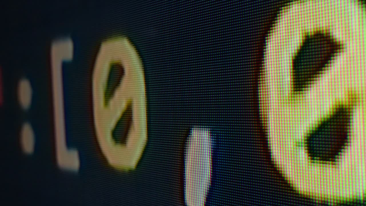 Close-up of Numbers on a Digital Display