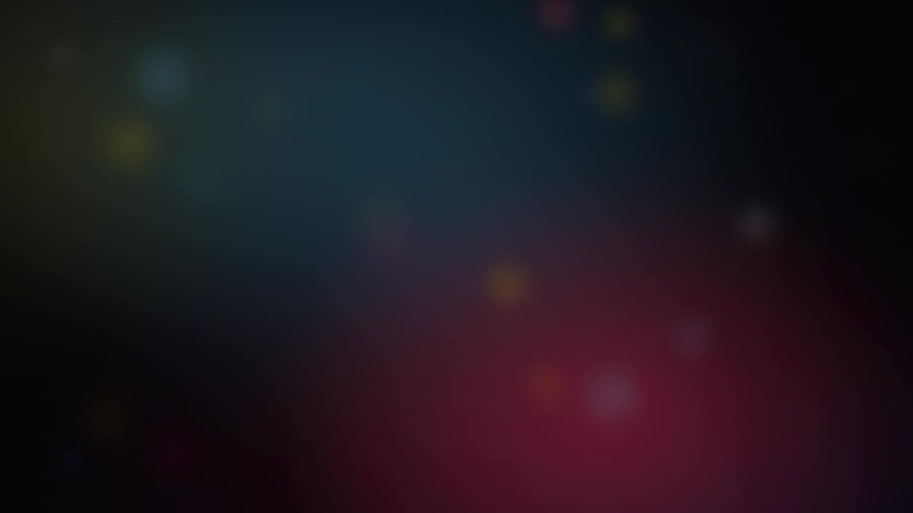 Abstract Background with Soft Glowing Bokeh Lights