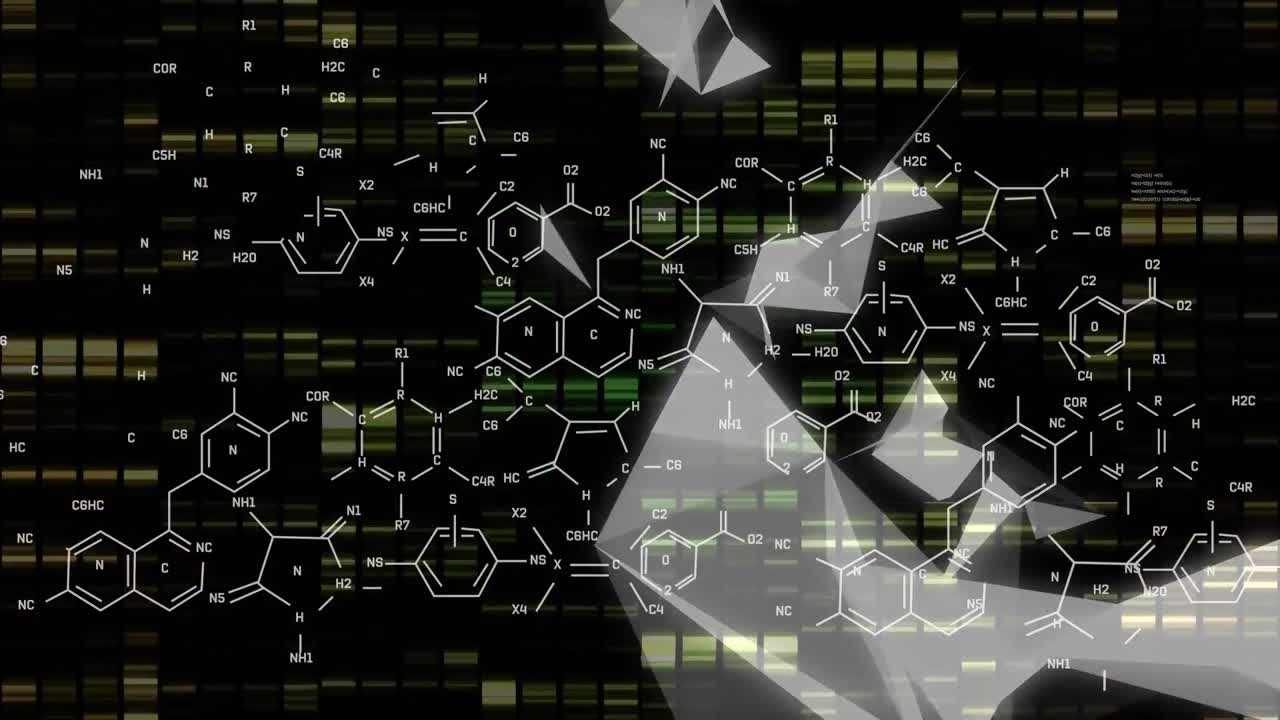 헤드 오버 그래프에서 회전 기어와 기술 아이콘의 애니메이션