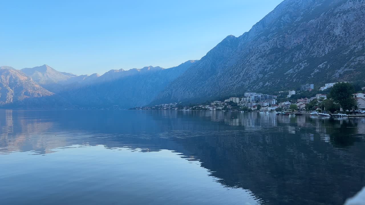 Bay of kotor montenegro summer balkan country balkans region mountains europe Adriatic city town
