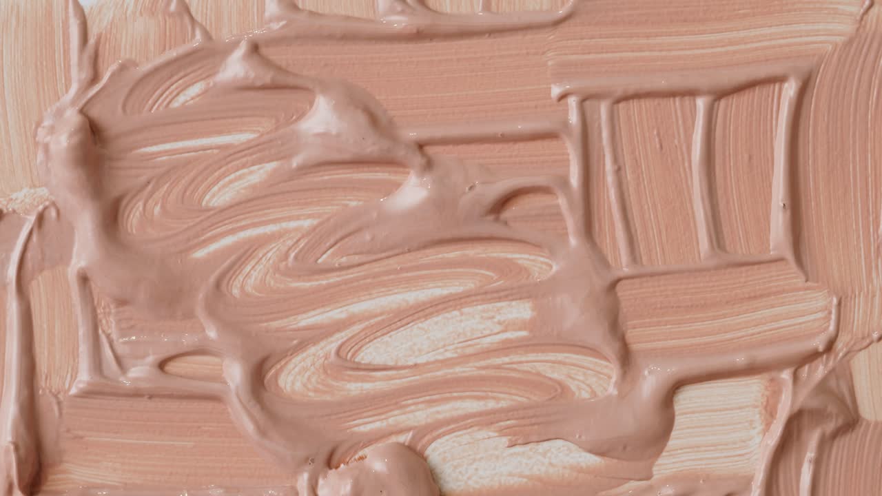 Foundation Swatches and Brush