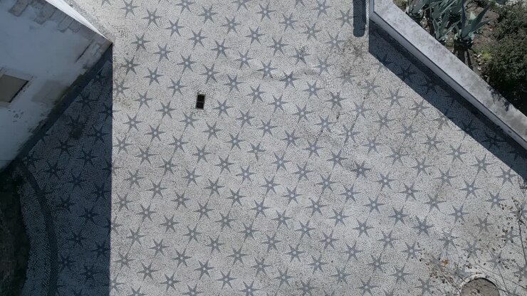 Sidewalk in Lisbon, Portugal