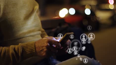 conexión a las redes sociales 4k