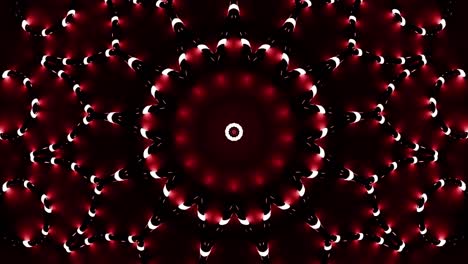 patrón geométrico abstracto en rojo, negro y blanco