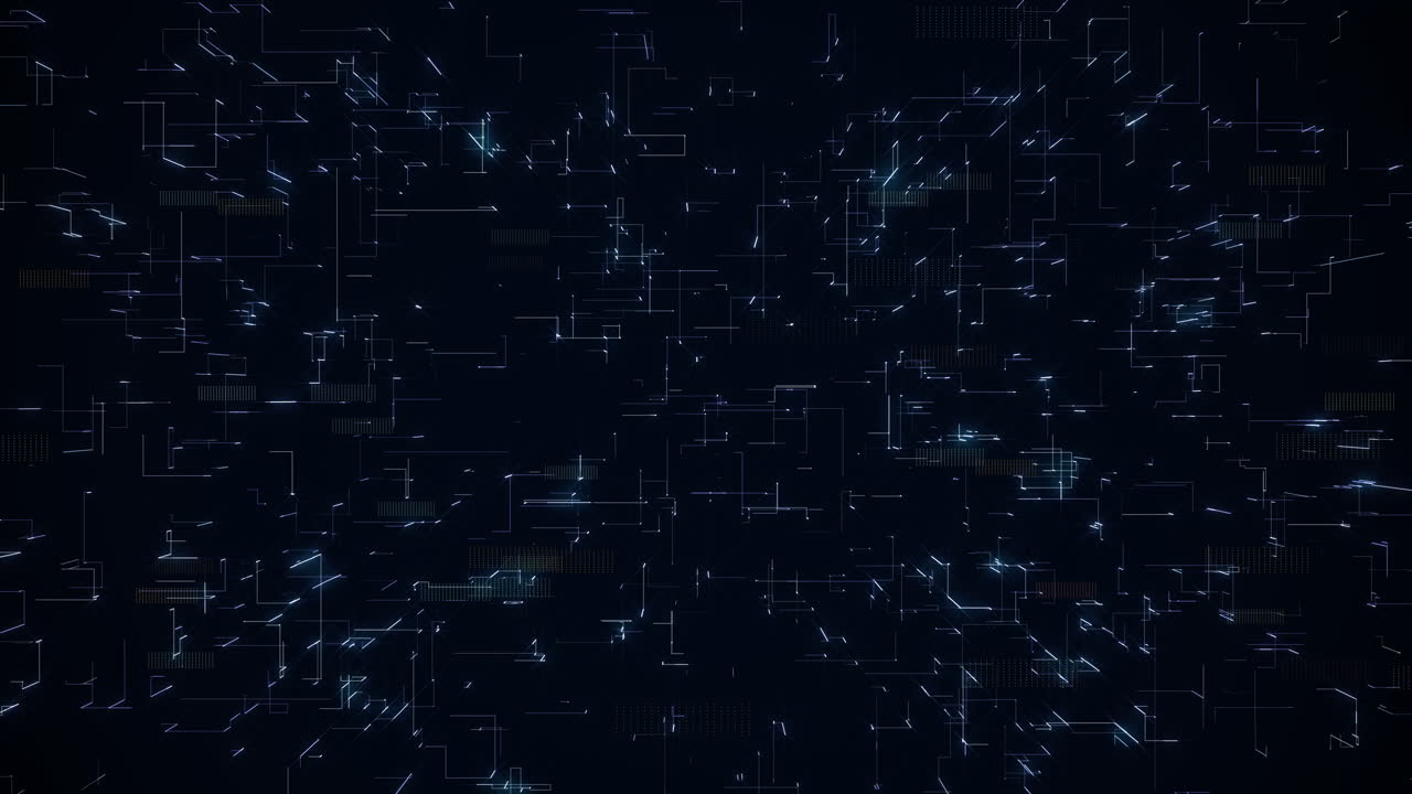 4k Technology Background Animation