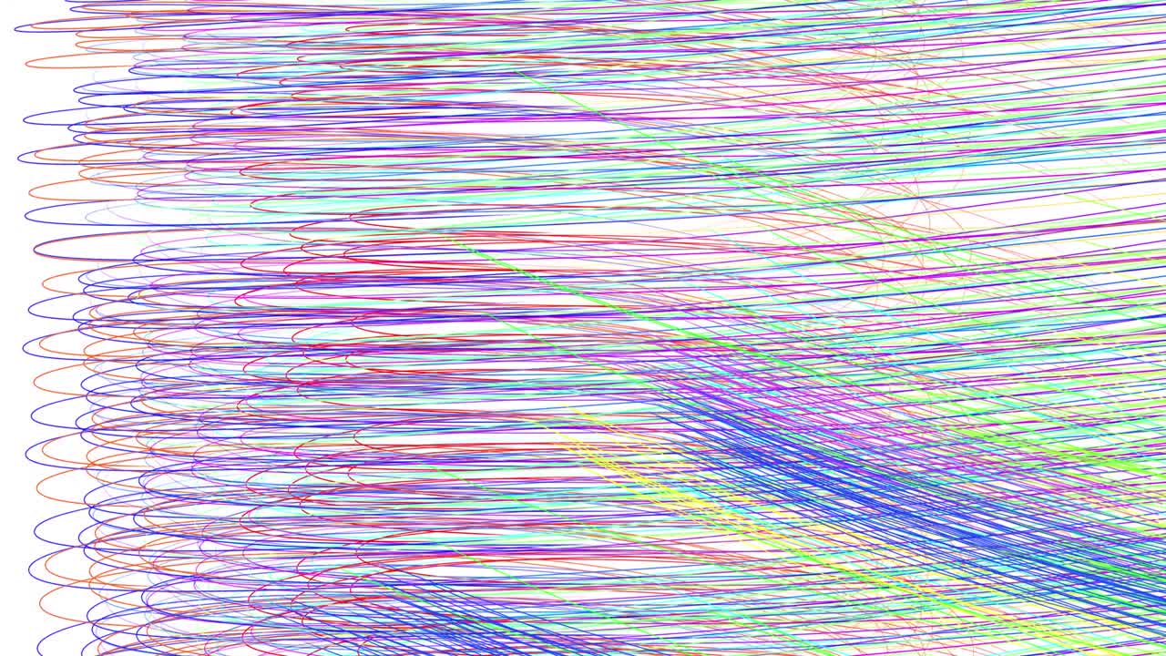 곡선, 파동, 예술, 다채로운 줄, 흐름, 추상적인 배경