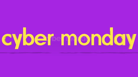Dynamischer-Spin:-Rollende-Cyber-Monday-Typografie-Auf-Farbverlauf