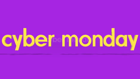 Dynamic-spin:-rolling-Cyber-Monday-typography-on-gradient