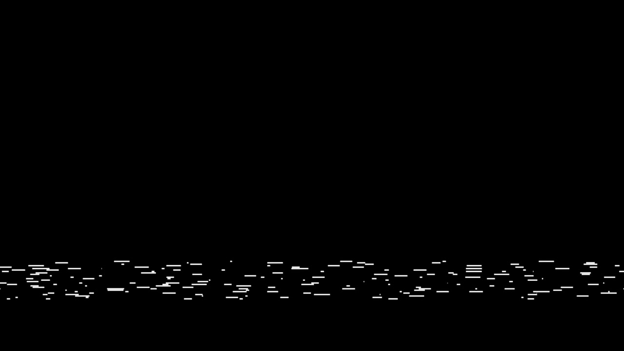 Digital Glitch and Signal Interference Effect