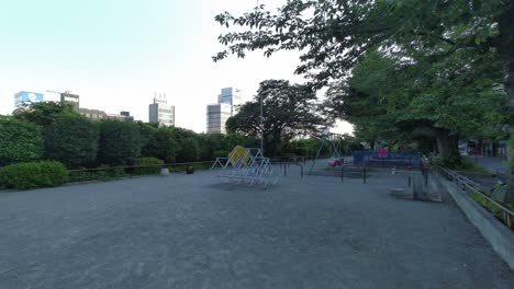 tokyo sotobori park early morning 2022