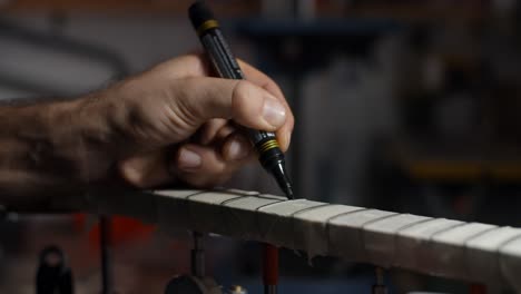 guitar neck marking
