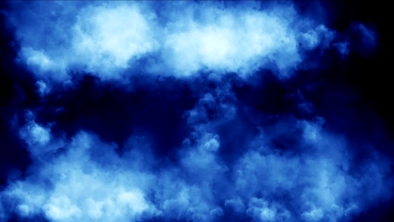 구름과 추상적인 연기 4k