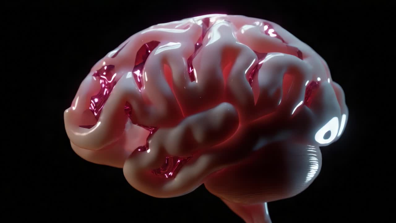 Exploring the Complex Structure and Intricate Design of the Human Brain Showcasing Its Unique Features in a Vivid and Engaging Visual Display That Captivates the Audience's Attention