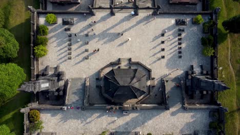 mausoleum of emperor hai dinh