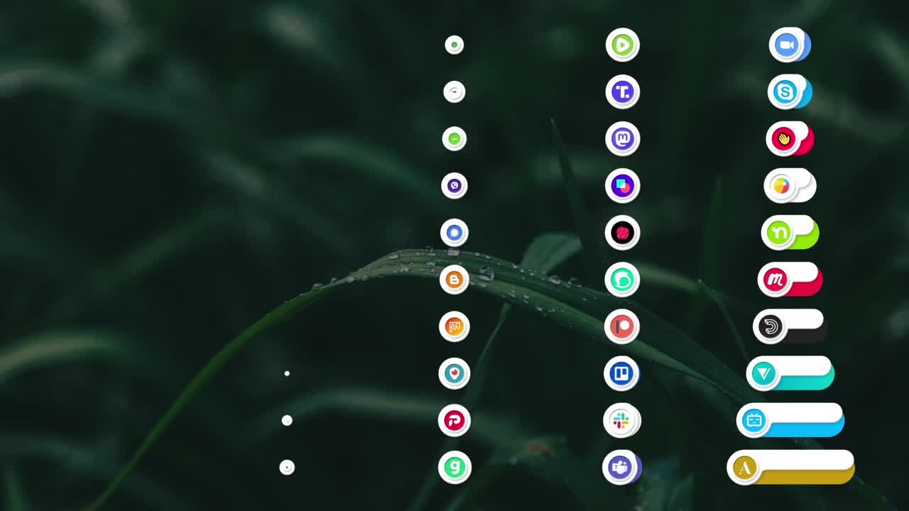 Pacchetto di terzi inferiori per social media per branding di contenuti online e video di creator