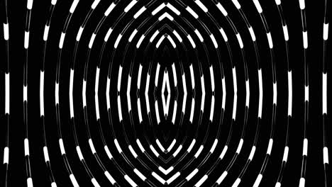 abstract geometric pattern in black and white