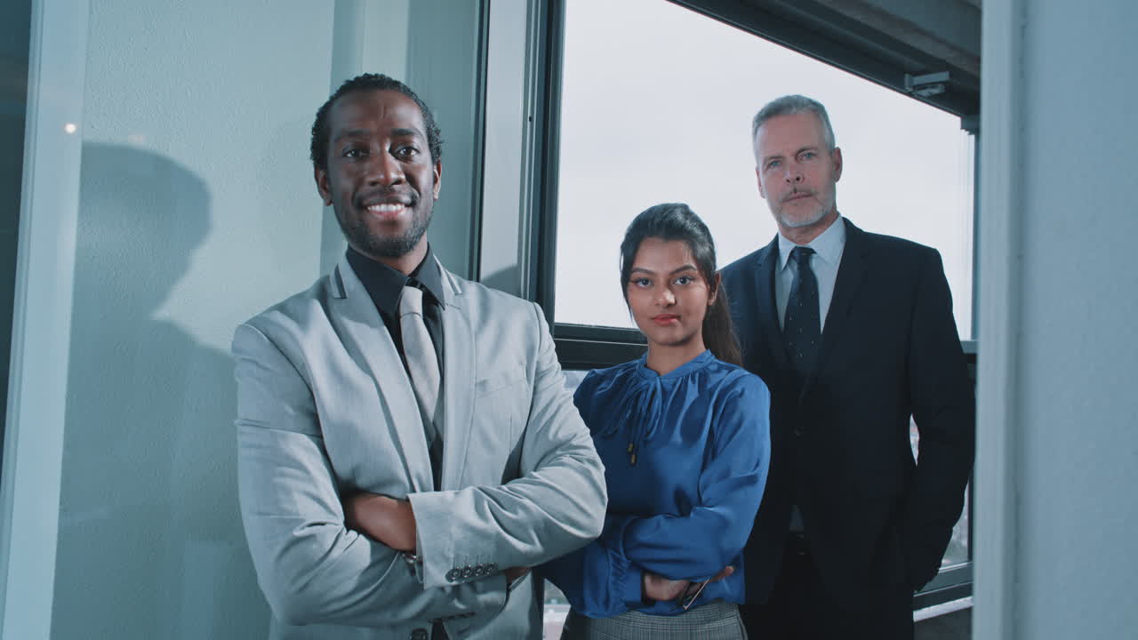 retrato del equipo de negocios