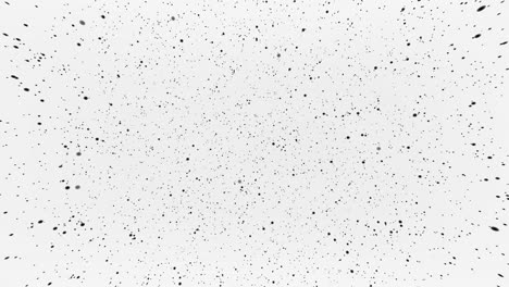 abstract black dots on a white background render