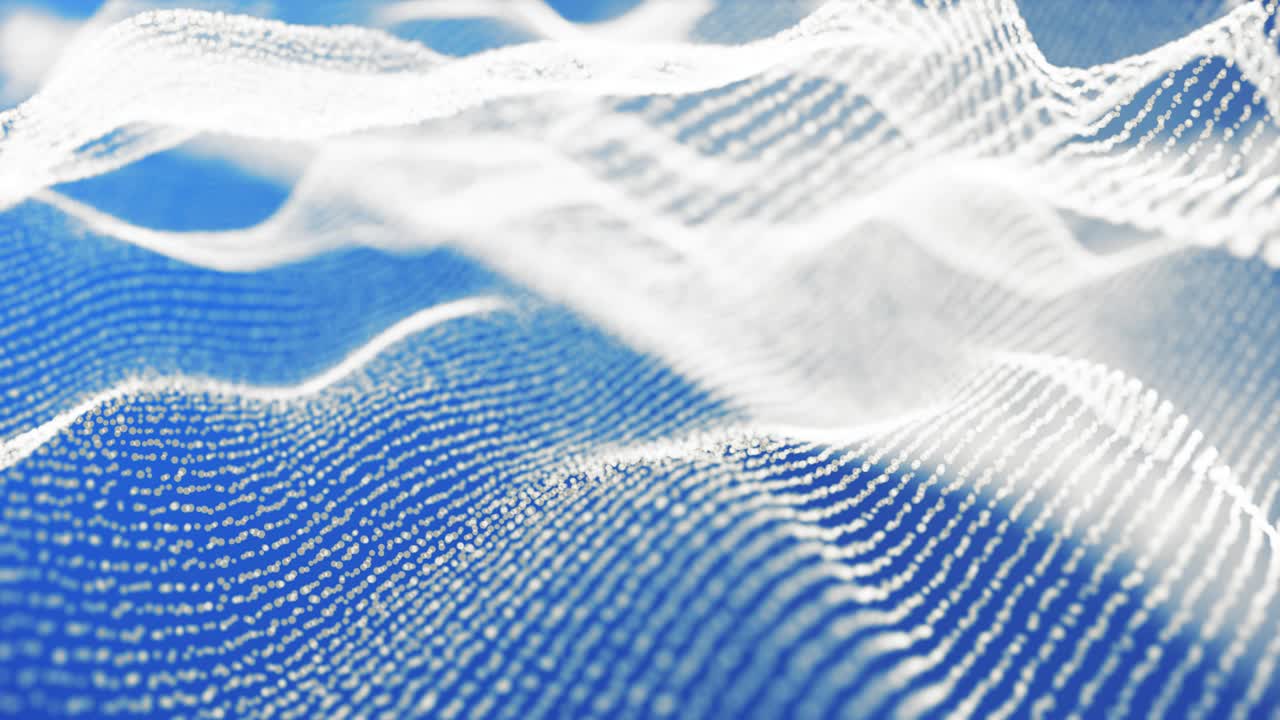 sfondo 3d astratto con onde in movimento