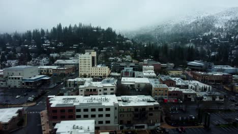 ashland, oregon, usa, winter 2023