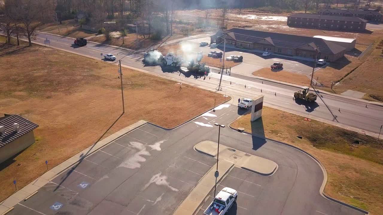 아스팔트 포장 재 포장 도로 수리