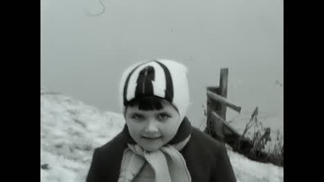 a black and white video of a bridge spanning over water spring flood. circa ussr 1970: a captivating black and white video showcasing a bridge majestically stretching over calm waters. spring flood