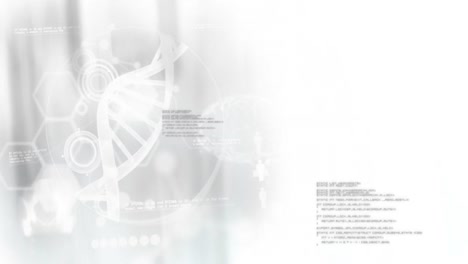 Animación-Del-Procesamiento-De-Datos-Científicos-Sobre-El-Hilado-De-Cadenas-De-ADN.