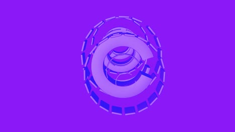 fondo con una espiral futurista haciendo un patrón.