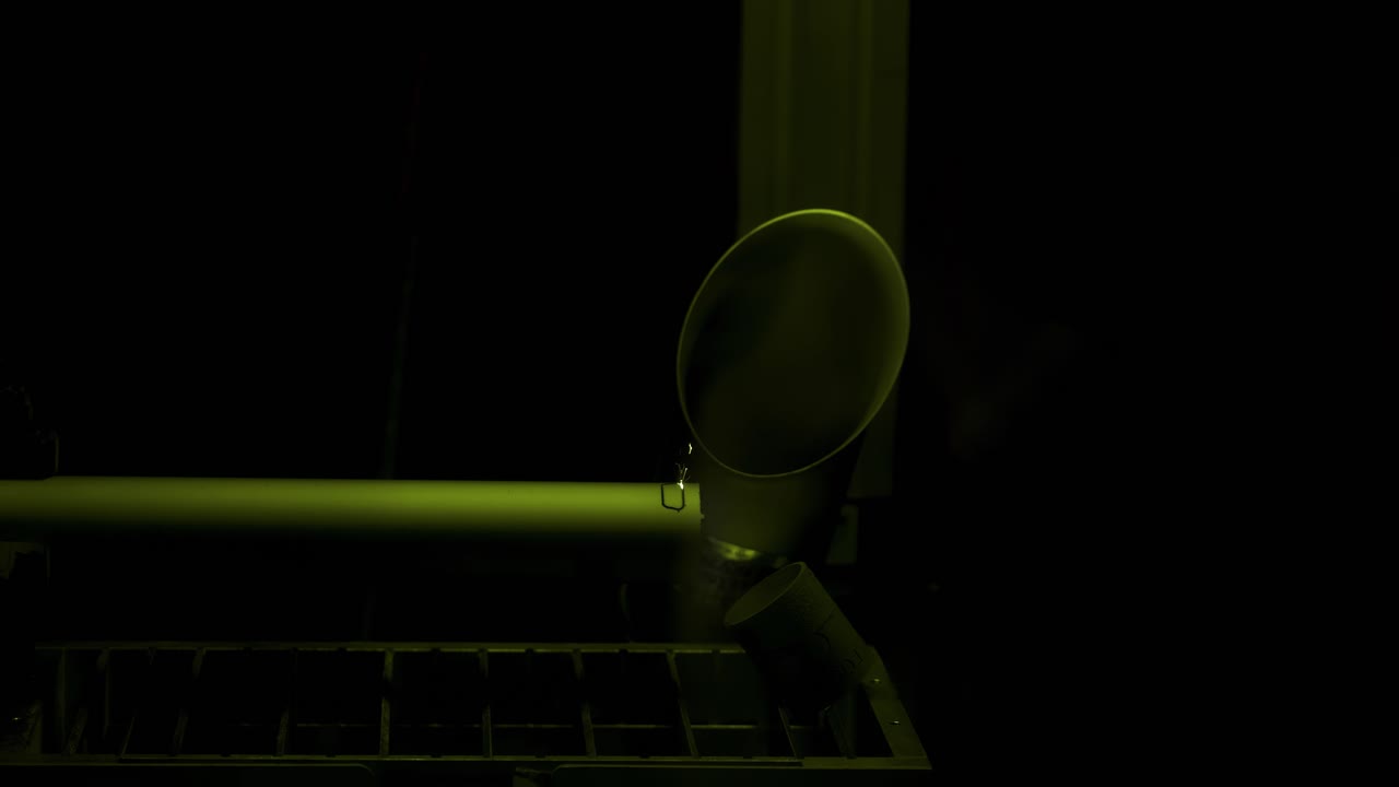 corte o soldadura por láser de tuberías de pvc