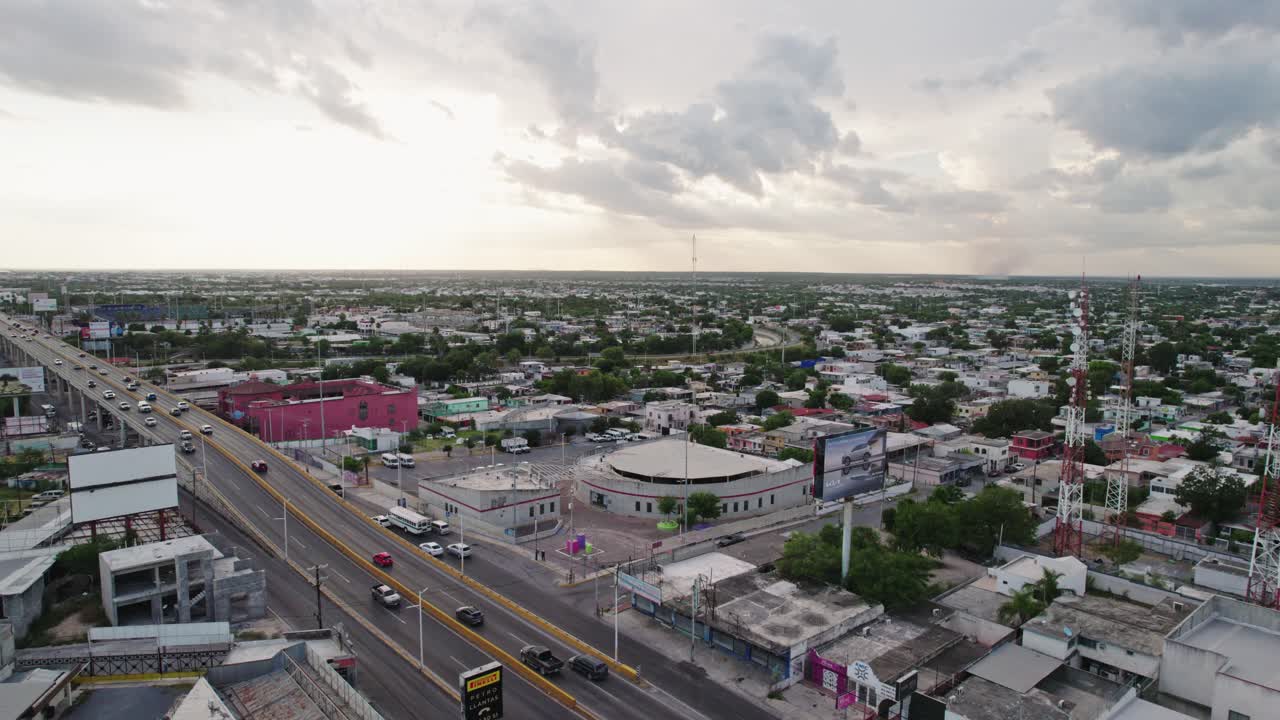 Aerial Cityscape of Reynosa, Tamaulipas: Urban Development View