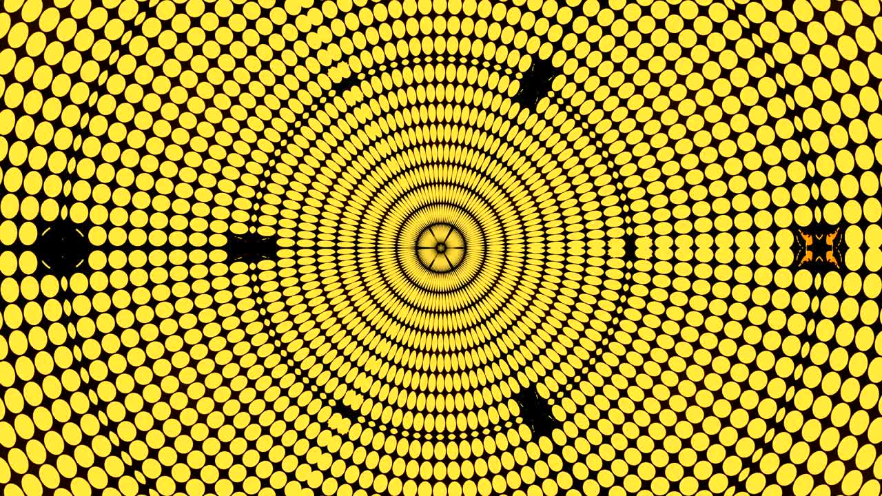 Abstract background with rows of many yellow turning coins, 3d render backdrop, computer generating