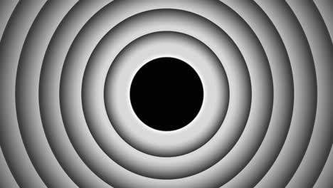 abstract animation of a pulsating circular pattern.