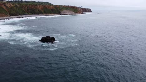 Aerial-View-of-scenic-coastal-bluffs